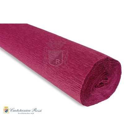 Cartotecnica Rossi carta crespa Fioristi Superior bordeaux 584 rotolo 50x250 cm 180 gr