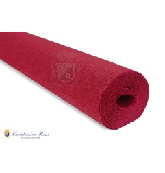 Cartotecnica Rossi carta crespa Fioristi Superior rosso carminio 586 rotolo 50x250 cm 180 gr