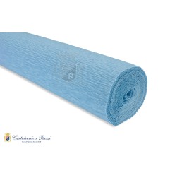 Cartotecnica Rossi carta crespa Fioristi Superior celeste 556 rotolo 50x250 cm 180 gr