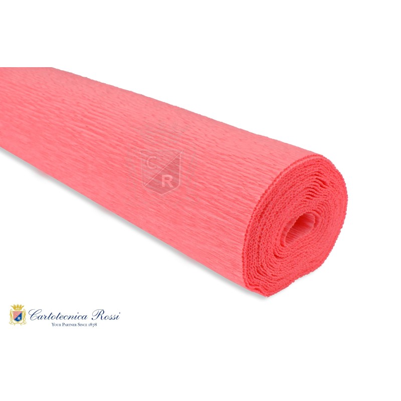 Cartotecnica Rossi carta crespa Fioristi Superior rosa 601 rotolo 50x250 cm 180 gr