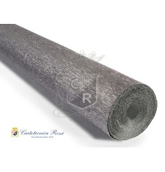 Cartotecnica Rossi carta crespa Fioristi Superior metallizzata argento 802 rotolo 50x250 cm 180 gr