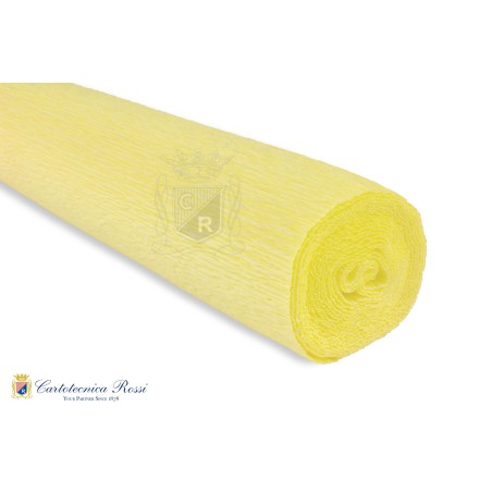 Cartotecnica Rossi carta crespa Fioristi Superior giallo 574 rotolo 50x250 cm 180 gr