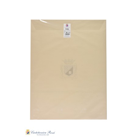 Cartotecnica Rossi carta velina colorata beige F005A 50x76 cm, 24 fogli
