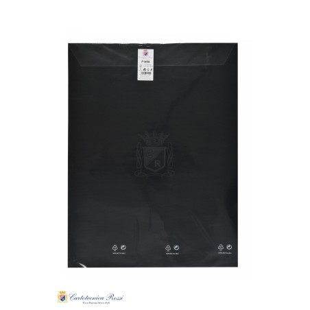 Cartotecnica Rossi carta velina colorata nero F145A 50x76 cm, 24 fogli