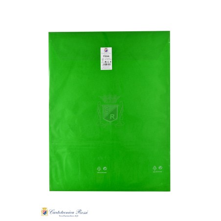 Cartotecnica Rossi carta velina colorata verde bandiera F034A 50x76 cm, 24 fogli