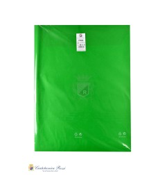 Cartotecnica Rossi carta velina colorata verde bottiglia F038A 50x76 cm, 24 fogli