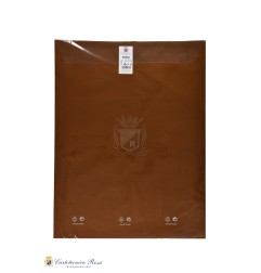 Cartotecnica Rossi carta velina colorata marrone scuro F047A 50x76 cm, 24 fogli