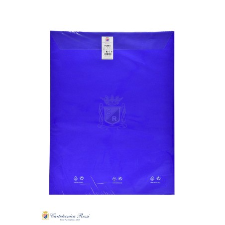 Cartotecnica Rossi carta velina colorata blu F056A 50x76 cm, 24 fogli