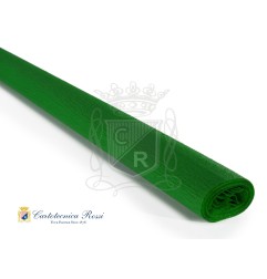 Cartotecnica Rossi carta crespa Didattica verde bandiera 0238 rotolo 50x250 cm 40 gr