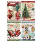 Cecami biglietti Buon Natale assortiti oro e glitter, 12 pezzi con busta – NA50089BN/12 Cecami biglietti Buon Natale assortiti oro e glitter, 12 pezzi con busta – NA50089BN/12
