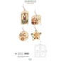 Cecami chiudipacco di Natale singoli con cordino e oro a caldo NA50194CP, 100 pezzi in 4 soggetti – NA50194CP/100 Cecami chiudipacco di Natale singoli con cordino e oro a caldo NA50194CP, 100 pezzi in 4 soggetti – NA50194CP/100