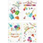Cecami biglietti Buon Onomastico, 12 pezzi assortiti con busta – FA00190BO/12 Cecami biglietti Buon Onomastico, 12 pezzi assortiti con busta – FA00190BO/12
