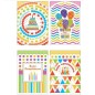 Cecami biglietti Buon Compleanno assortiti, 12 pezzi con busta – FA00232BC/12 Cecami biglietti Buon Compleanno assortiti, 12 pezzi con busta – FA00232BC/12
