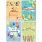 Cecami biglietti Buon Compleanno assortiti, 12 pezzi con busta – FA00247BC/12 Cecami biglietti Buon Compleanno assortiti, 12 pezzi con busta – FA00247BC/12