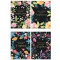 Cecami biglietti Tanti Auguri Black femminile, 12 pezzi assortiti con busta – FA00217AG/12