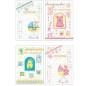 Cecami biglietti Felice Battesimo FE10192FB, confezione da 12 pezzi con busta – FE10192FB/12 Cecami biglietti Felice Battesimo FE10192FB, confezione da 12 pezzi con busta – FE10192FB/12