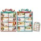 Cromo stickers Natale, Babbo Natale e paesaggi innevati, 6 blister da 2 fogli – NT8311 Cromo stickers Natale, Babbo Natale e paesaggi innevati, 6 blister da 2 fogli – NT8311