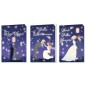 Cromo biglietti d'auguri Sposi lanterne nel blu, 12 pezzi in 3 soggetti – NO8051 Cromo biglietti d'auguri Sposi lanterne nel blu, 12 pezzi in 3 soggetti – NO8051