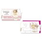 Cromo biglietti portasoldi Battesimo rosa Dolce Legno 2 soggetti, bimba con fiore e orsetto, 12 pezzi – BT8167 Cromo biglietti portasoldi Battesimo rosa Dolce Legno 2 soggetti, bimba con fiore e orsetto, 12 pezzi – BT8167