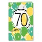 Cromo biglietti d'auguri Numeri e palloncini 70, 6 pezzi – NU8665 Cromo biglietti d'auguri Numeri e palloncini 70, 6 pezzi – NU8665