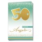 Cromo biglietti d'auguri Numeri applicazione palloncino 50, 6 pezzi – NU9034 Cromo biglietti d'auguri Numeri applicazione palloncino 50, 6 pezzi – NU9034