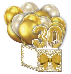 Cromo biglietti d'auguri Super Pop Up 30, 6 pezzi – NU9146