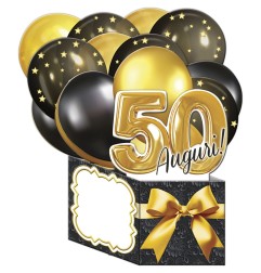 Cromo biglietti d'auguri Super Pop Up 50, 6 pezzi – NU9148