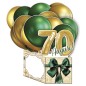 Cromo biglietti d'auguri Super Pop Up 70, 6 pezzi – NU9150 Cromo biglietti d'auguri Super Pop Up 70, 6 pezzi – NU9150