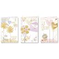 Cromo biglietti d'auguri Anniversario rotella, fiori e cuori, 12 pezzi in 3 soggetti – AN8880