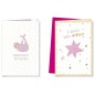 Cromo biglietti d'auguri Nascita rosa, 12 pezzi in 2 soggetti – NA9924 Cromo biglietti d'auguri Nascita rosa, 12 pezzi in 2 soggetti – NA9924