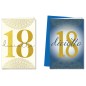 Cromo biglietti d'auguri 18 anni, 12 pezzi in 2 soggetti – NU9000 Cromo biglietti d'auguri 18 anni, 12 pezzi in 2 soggetti – NU9000