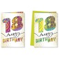 Cromo biglietti d'auguri 18 anni, 12 pezzi in 2 soggetti – NU9839 Cromo biglietti d'auguri 18 anni, 12 pezzi in 2 soggetti – NU9839