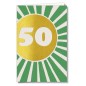 Cromo biglietti d'auguri Numeri 50, 6 pezzi – NU9867 Cromo biglietti d'auguri Numeri 50, 6 pezzi – NU9867