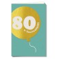 Cromo biglietti d'auguri Numeri 80, 6 pezzi – NU9870