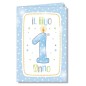 Cromo biglietti d'auguri Numeri bambini pois 1 lui, 6 pezzi – NU9828 Cromo biglietti d'auguri Numeri bambini pois 1 lui, 6 pezzi – NU9828