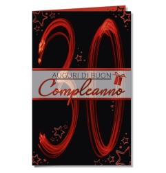 Cromo biglietti d'auguri Numeri 30, 6 pezzi – NU9877