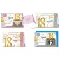 Cromo biglietti portasoldi 18 anni bustina, 12 pezzi in 4 soggetti – NU8998 Cromo biglietti portasoldi 18 anni bustina, 12 pezzi in 4 soggetti – NU8998