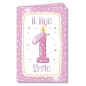 Cromo biglietti d'auguri Numeri bambini pois 1 lei, 6 pezzi – NU9827 Cromo biglietti d'auguri Numeri bambini pois 1 lei, 6 pezzi – NU9827