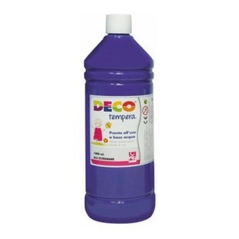 CWR DECO tempera pronta in flacone 1000 ml, colore blu oltremare – 08808/10 CWR DECO tempera pronta in flacone 1000 ml, colore blu oltremare – 08808/10
