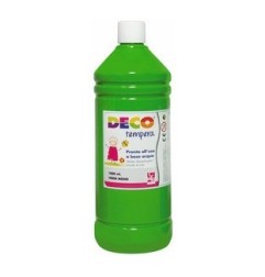 CWR DECO tempera pronta in flacone 1000 ml, colore verde medio – 08808/12