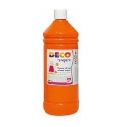 CWR DECO tempera pronta in flacone 500 ml, colore arancio – PF550/17
