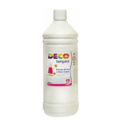 CWR DECO tempera pronta in flacone 500 ml, colore bianco – PF550/01