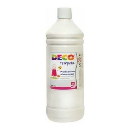 CWR DECO tempera pronta in flacone 500 ml, colore bianco – PF550/01