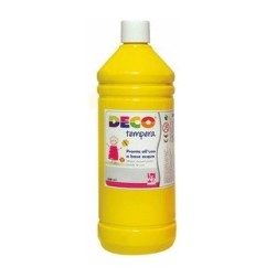 CWR DECO tempera pronta in flacone 500 ml, colore giallo primario – PF550/26