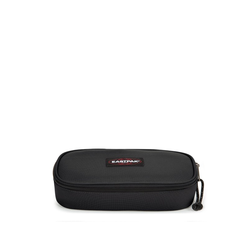 Astuccio tombolino Eastpak Oval Single Black ovale con zip, portapenne scuola - EA18009.008 Astuccio tombolino Eastpak Oval Single Black ovale con zip, portapenne scuola - EA18009.008