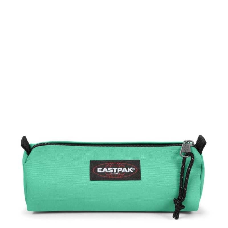 Bustina portapenne Eastpak Benchmark Single Mint Mindfull, astuccio a busta con zip in poliestere - EA18004.7Z4