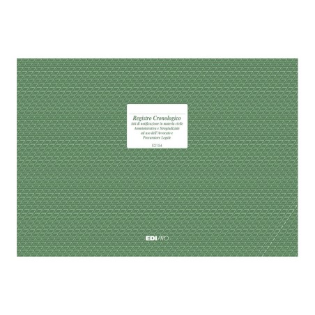 Registro cronologico atti di notificazione civile Edipro - E2154