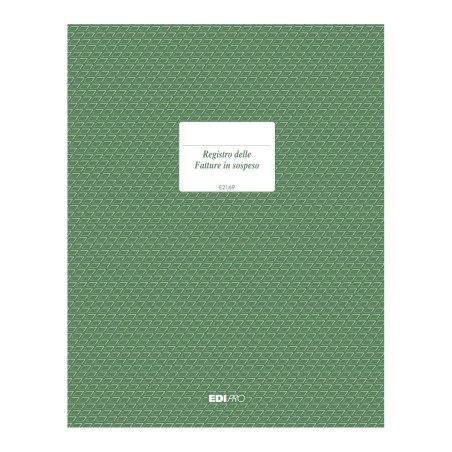 Registro fatture in sospeso 46 pagine numerate Edipro - E2169