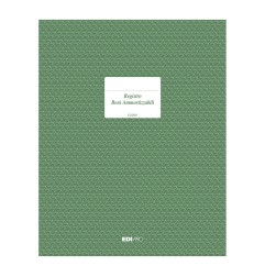 Registro cespiti ammortizzabili 93 pagine numerate 94 pagine Edipro - E2299