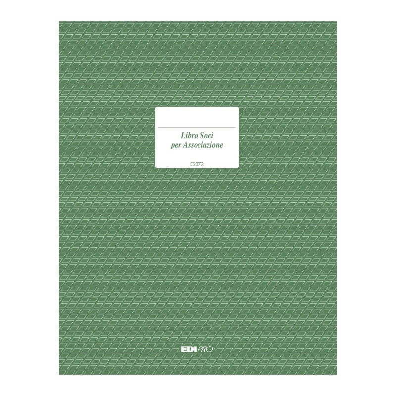 Libro soci per Associazioni 47 pagine numerate Edipro - E2373 Libro soci per Associazioni 47 pagine numerate Edipro - E2373